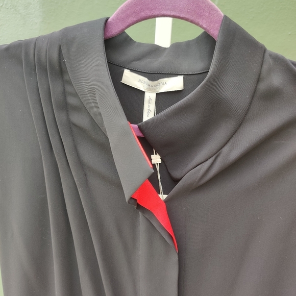 BCBG MAX AZRIA RUNWAY BLACK DRESS NWT - SZ 4 - Picture 6 of 11